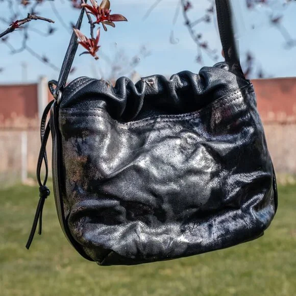 Rough & Tumble -Baby Borough Black with Gilded Pockets & Purple Lining - Picture 2 of 13